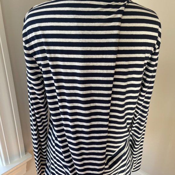 NWT Striped Open Back Top size xl - Picture 2 of 5